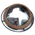 Bigger viewing safety 360 degree view plastic full dome convex mirror, Super viewable sphere convex mirror